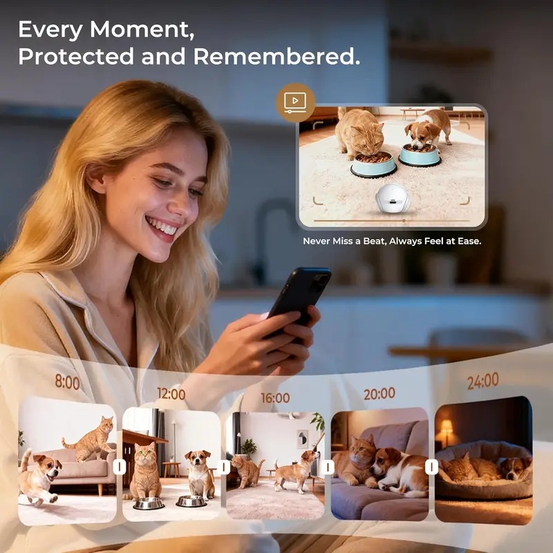 Movable Indoor Pet Robot Camer - Home Security Robots ulasan dan harga