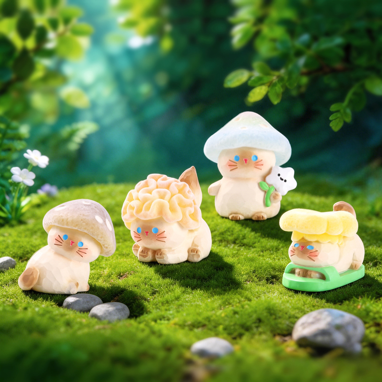 Blind Box Mushroom Exploration - Home Security Items ulasan dan harga