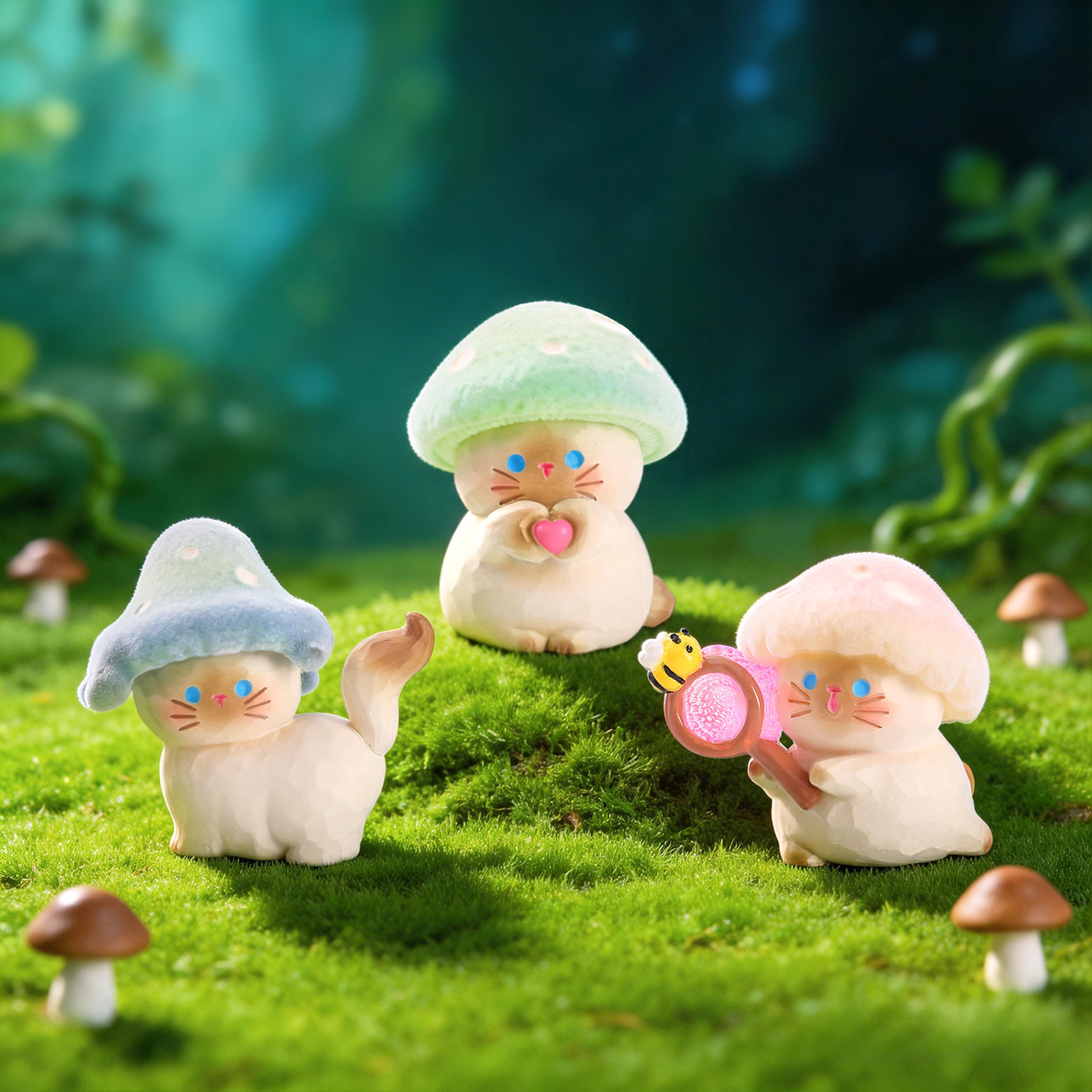 Blind Box Mushroom Exploration - Home Security Items ulasan dan harga