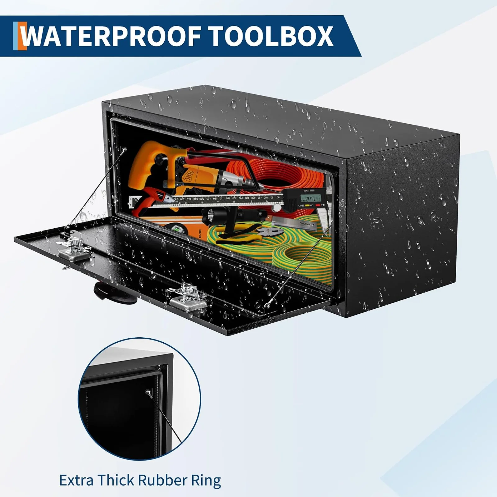 Heavy Duty Black Steel Truck B - Home Security Box ulasan dan harga