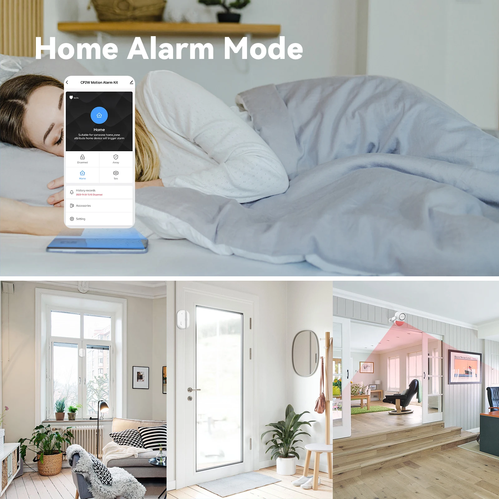 CPVAN Wireless WIFI 2.4G Smart - Sim Gsm Alarm ulasan dan harga