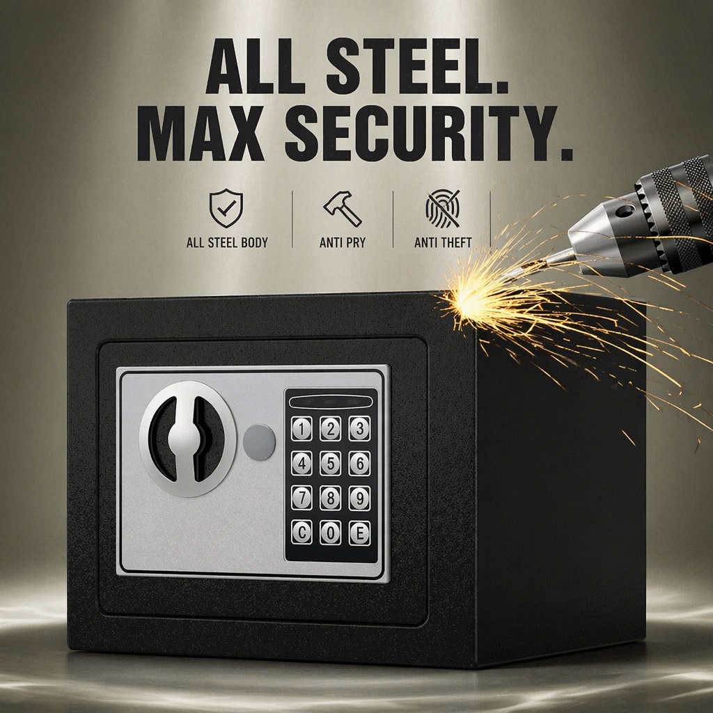 All Steel Electronic Digital K - Home Security Items ulasan dan harga